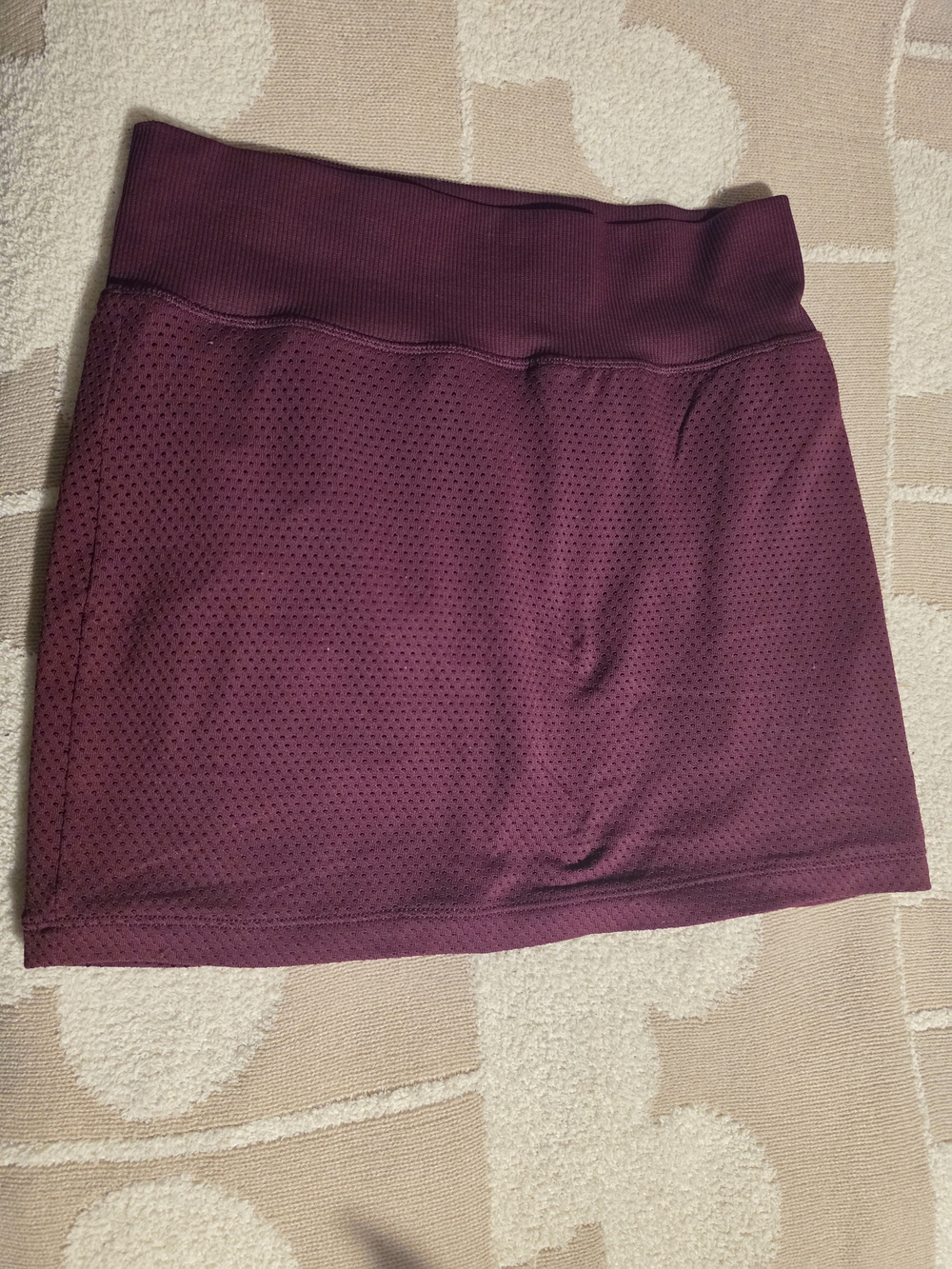 PINK Victoria's Secret Mini Skirt in Plum
